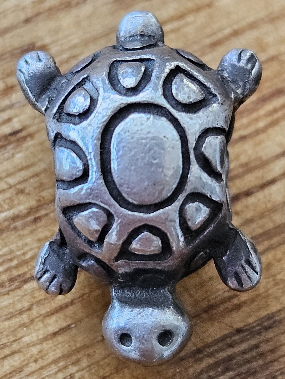 Retired Pandora Sterling Silver Sea Turtle Charm (Model #790158) For Bracelet